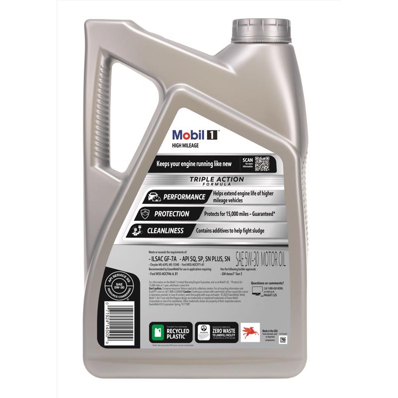 Mobil 1 Motor Oil 5 qt