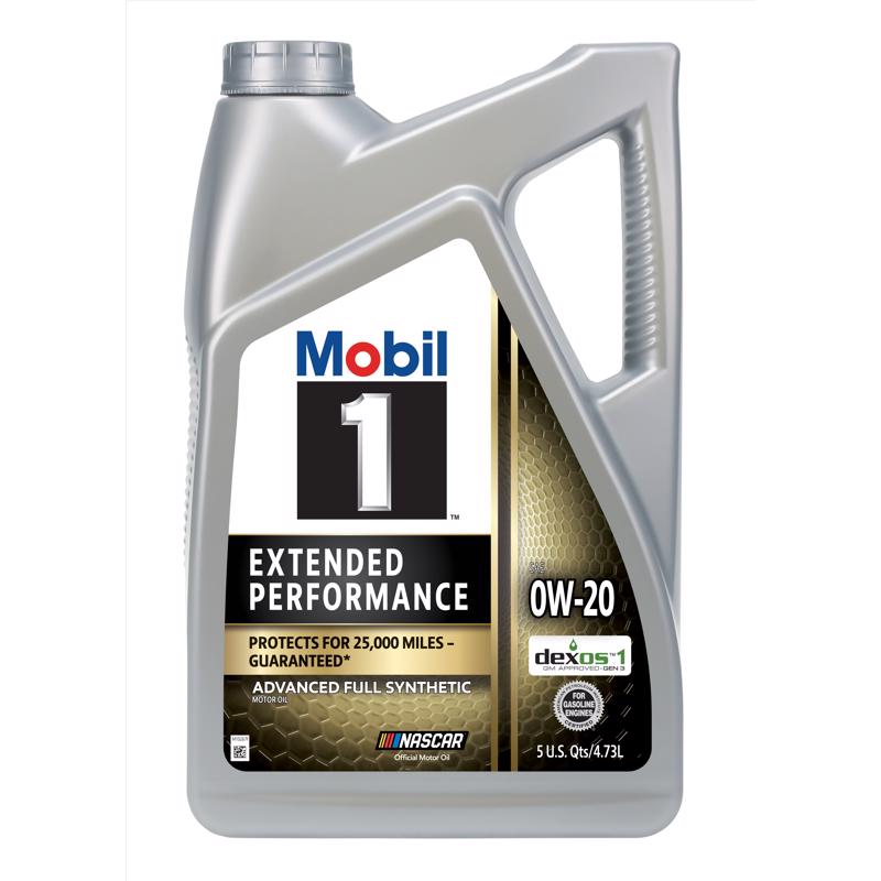 Mobil 1 Extended Peformance 0W-20 Gasoline Synthetic Motor Oil 5 qt