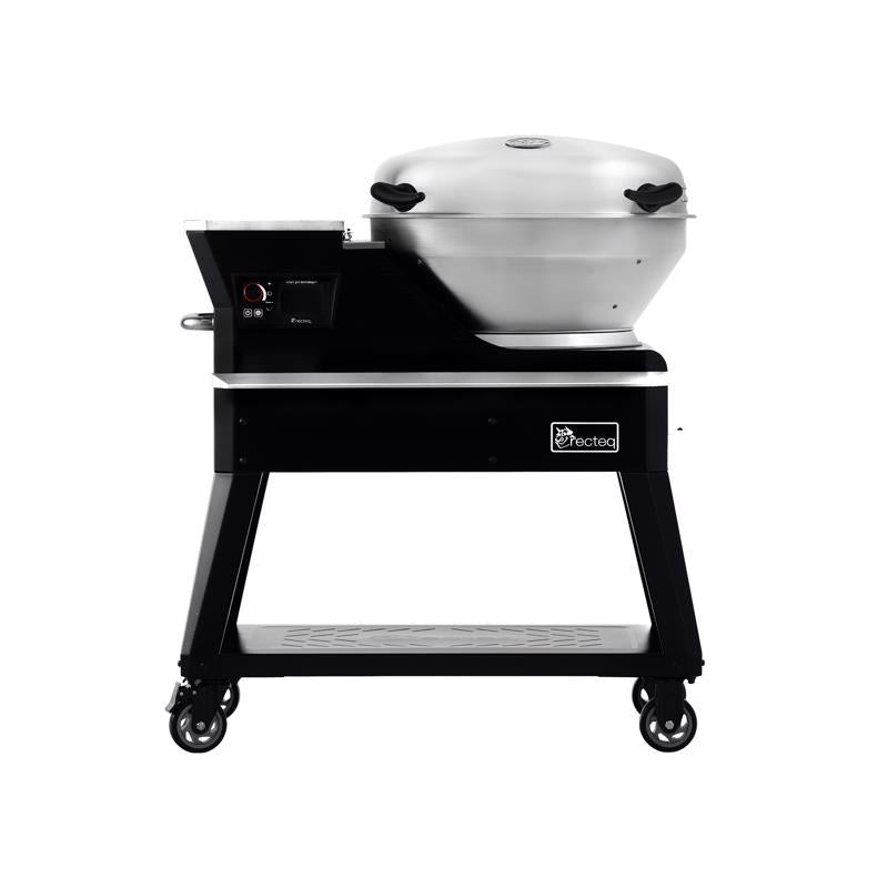 Recteq Bullseye Deluxe Wood Pellet WiFi Grill and Smoker Black/Silver