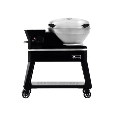 Recteq Bullseye Deluxe Wood Pellet WiFi Grill and Smoker Black/Silver