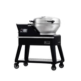 Recteq Bullseye Deluxe Wood Pellet WiFi Grill and Smoker Black/Silver
