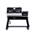 Recteq Patio Legend 600 Wood Pellet WiFi Grill and Smoker Black/Silver