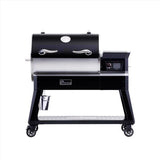 Recteq Patio Legend 600 Wood Pellet WiFi Grill and Smoker Black/Silver
