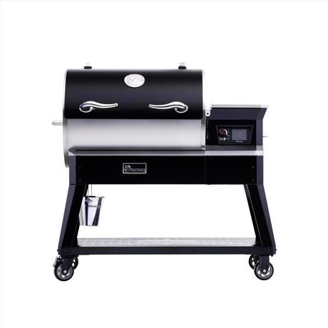 Recteq Patio Legend 600 Wood Pellet WiFi Grill and Smoker Black/Silver
