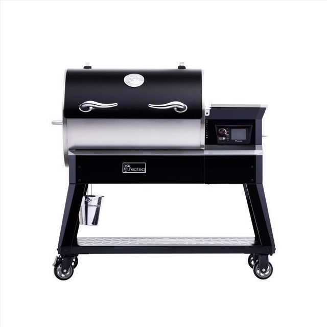 Recteq Patio Legend 600 Wood Pellet WiFi Grill and Smoker Black/Silver