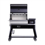 Recteq Patio Legend 600 Wood Pellet WiFi Grill and Smoker Black/Silver