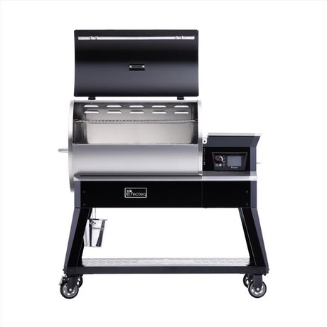Recteq Deck Boss Wood Pellet WiFi Grill and Smoker Black/Silver