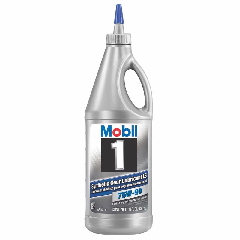 Mobil 1 75W90 Synthetic Automotive Gear Oil 1 qt