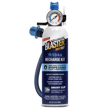 Blaster Safe Seal R134a Refrigerant Recharge Kit 14 oz