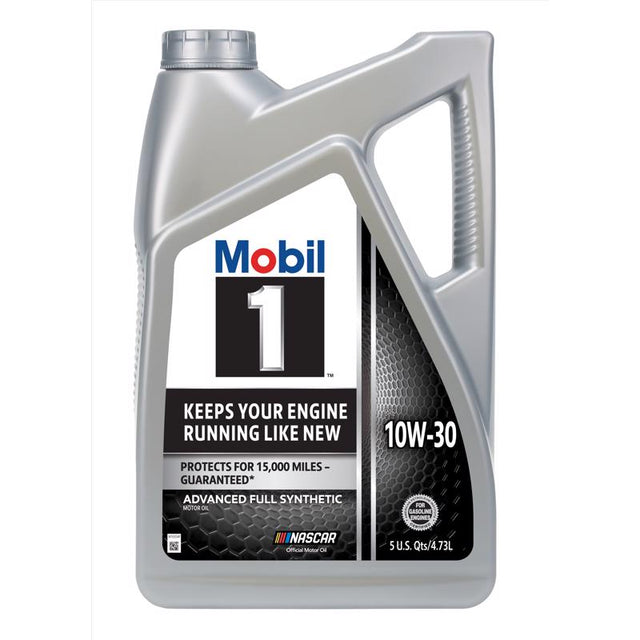 Mobil 1 10W-30 Gasoline Motor Oil 5 qt
