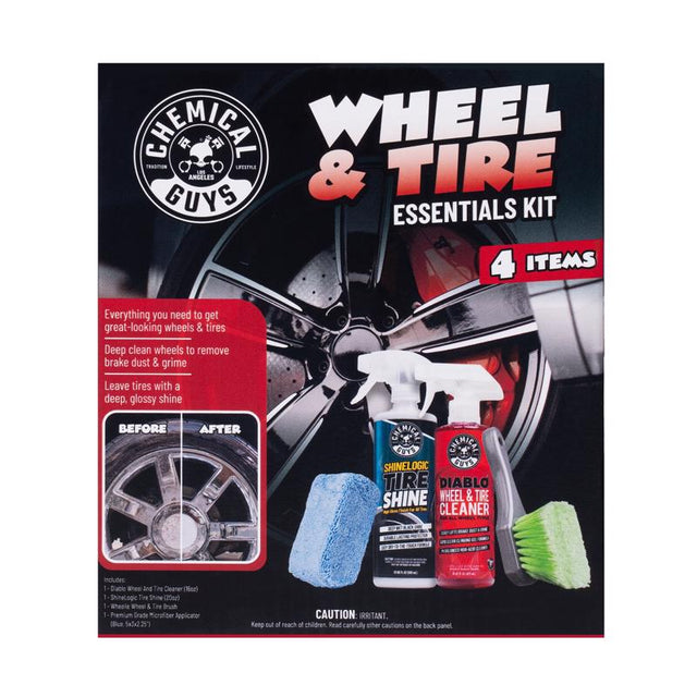 Chemical Guys Tire and Wheel Cleaning Kit