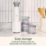 Cuisinart White 0.5 qt Ice Cream Maker 16 in. H X 9 in. W X 4 in. L