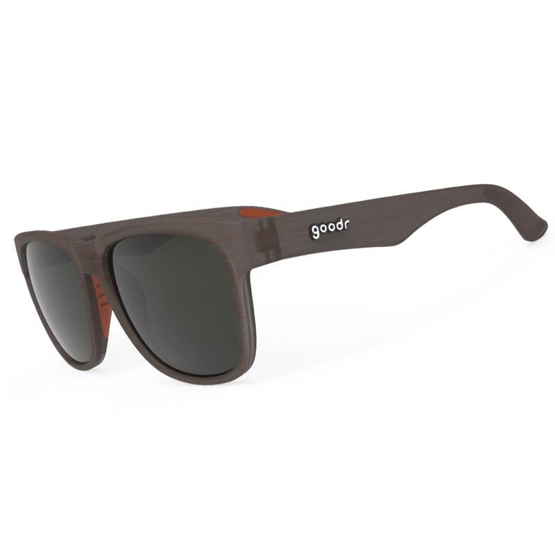 Goodr Unisex Brown Frame Black Lens Polarized Sunglasses