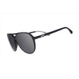 Goodr Unisex Black Frame Silver Lens Polarized Sunglasses
