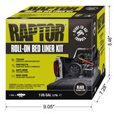Raptor Black Truck Bed Liner Kit 1 gal