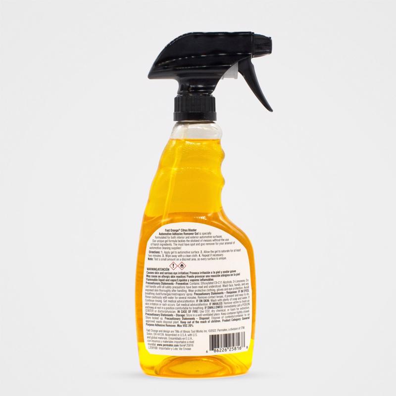 Fast Orange Gel Adhesive Remover 16 oz