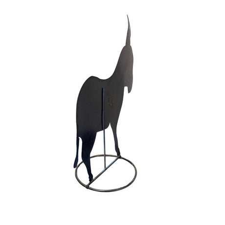 Creative Decor Multicolored Metal 22 in. H Talavera Donkey Outdoor Decoration