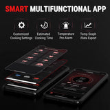 ThermoPro LED Bluetooth Enabled Meat Thermometer
