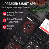 ThermoPro LED WiFi Enabled Bluetooth Enabled Meat Thermometer