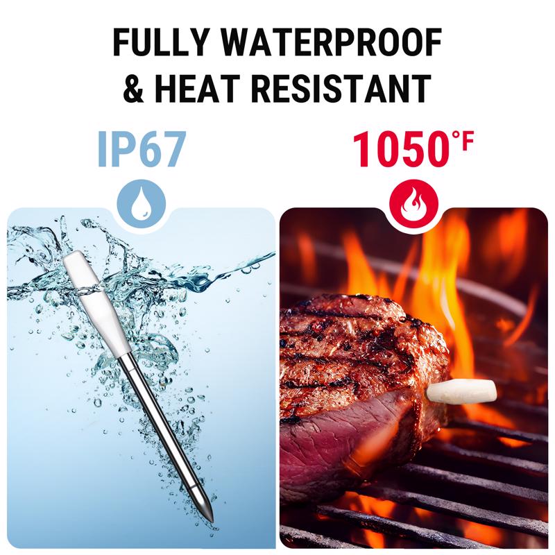 ThermoPro WiFi Enabled Bluetooth Enabled Meat Thermometer