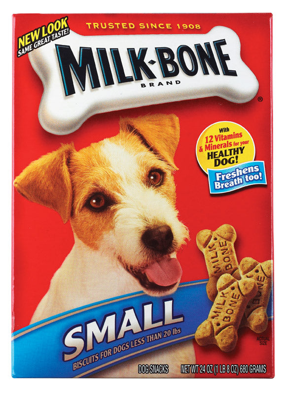 DOG TREAT SM BISCUT 24OZ