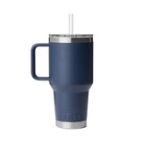 YETI Rambler 35 oz Navy BPA Free 2.0 Straw Mug