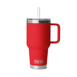 YETI Rambler 35 oz Rescue Red BPA Free 2.0 Straw Mug