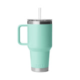YETI Rambler 35 oz Seafoam BPA Free 2.0 Straw Mug