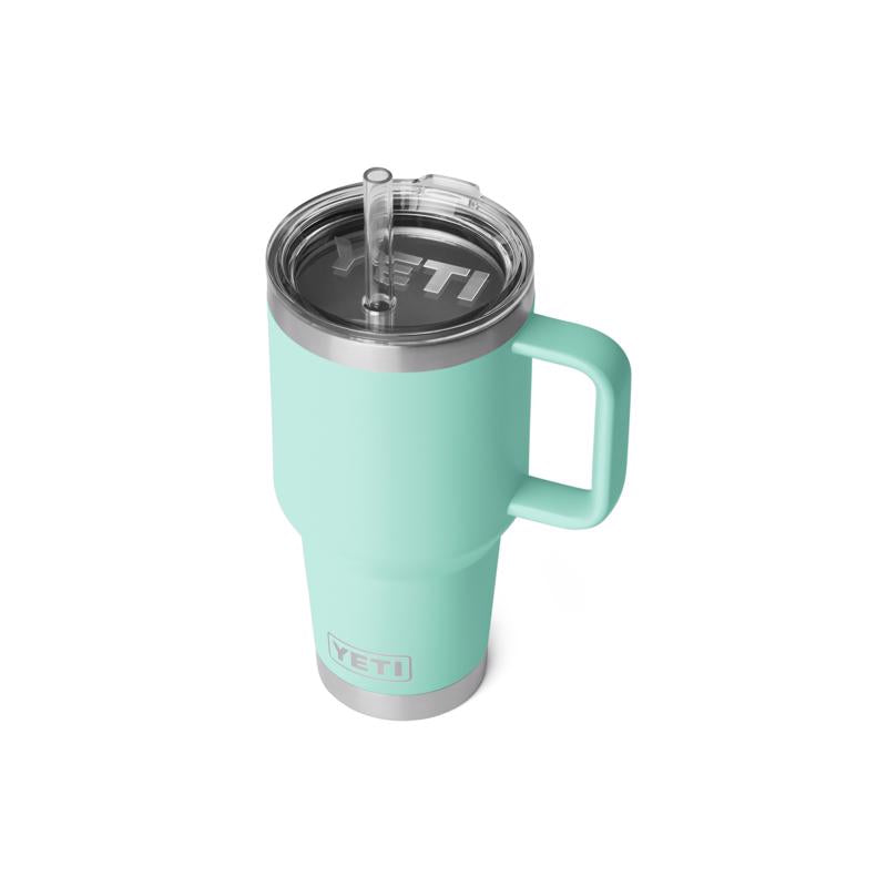 YETI Rambler 35 oz Seafoam BPA Free 2.0 Straw Mug