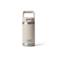 YETI Rambler Jr. 12 oz Cape Taupe BPA Free Insulated Kids Water Bottle w/Straw