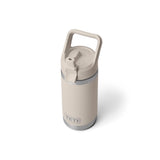 YETI Rambler Jr. 12 oz Cape Taupe BPA Free Insulated Kids Water Bottle w/Straw