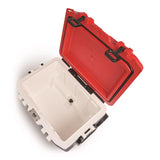 Trailmate Blue/Red/White 52 qt Roller Cooler