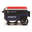 Trailmate Blue/Red/White 70 qt Roller Cooler