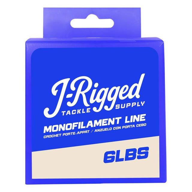 J- Rigged Monofilament Fishing Line 6 lb. capacity 400 yd
