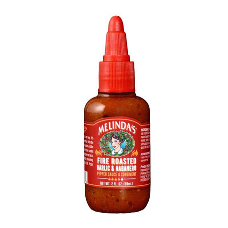 Melinda's Foods Fire Roasted Garlic and Habanero Hot Sauce 2 oz