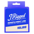 J-Rigged Monofilament Fishing Line 15 lb. capacity 375 yd