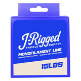 J-Rigged Monofilament Fishing Line 15 lb. capacity 375 yd