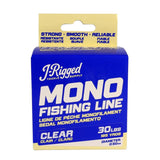 J- RIgged 30 lb. capacity Monofilament Fishing Line 185 yd