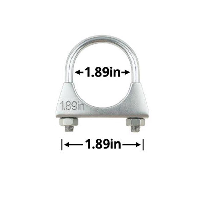 Power Sentry 1.89 in. Galvanized Steel Muffler Clamp