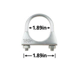 Power Sentry 1.89 in. Galvanized Steel Muffler Clamp