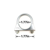Power Sentry 1.77 in. Galvanized Steel Muffler Clamp