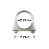 Power Sentry 2.24 in. Galvanized Steel Muffler Clamp