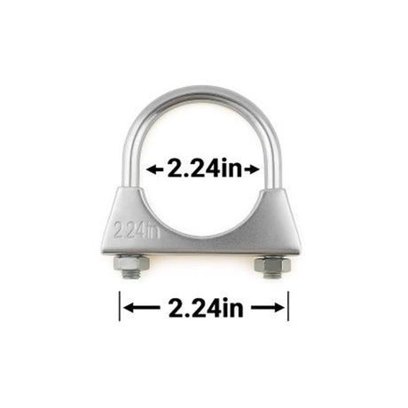 Power Sentry 2.24 in. Galvanized Steel Muffler Clamp