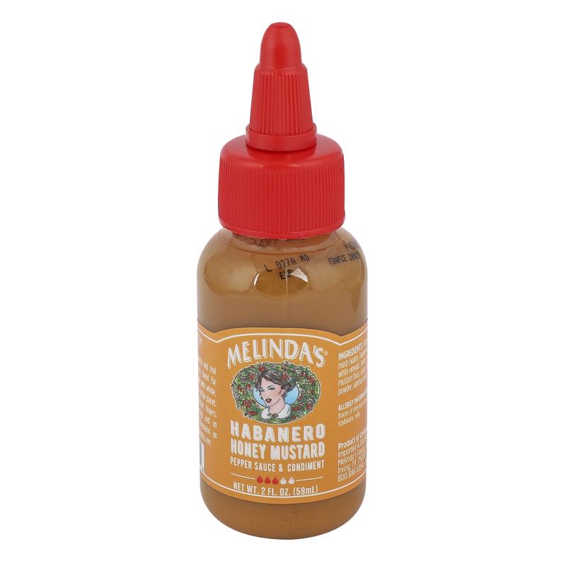 Melinda's Foods Habanero Honey Mustard Hot Sauce 2 oz