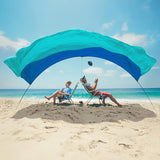 Shibumi 4-Position Blue Hi-Back Folding Chair