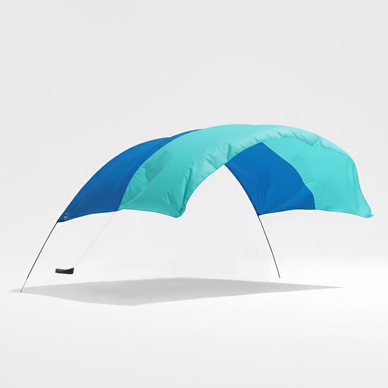 Shibumi Polyester Beach Shelter 7 ft. H X 15 ft. W X 10 ft. L