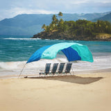 Shibumi Polyester Beach Shelter 7 ft. H X 15 ft. W X 10 ft. L