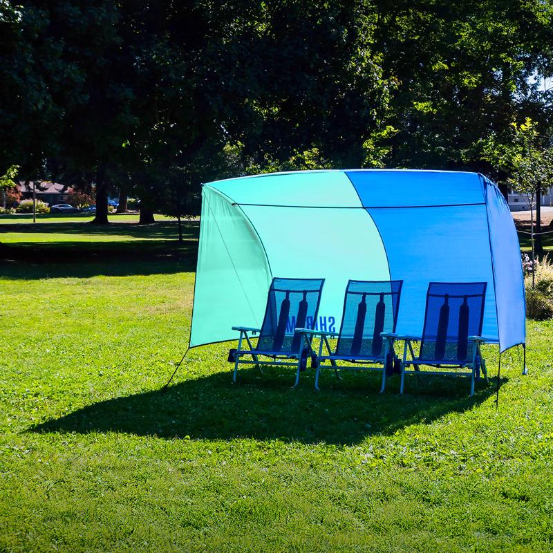 Shibumi Polyester Shade Canopy 7 ft. H X 7.5 ft. W X 7.5 ft. L