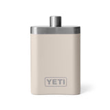 YETI 7 oz Cape Taupe Stainless Steel Flask