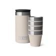 YETI 1.7 oz Cape Taupe Stainless Steel Packable Shot Glass Set